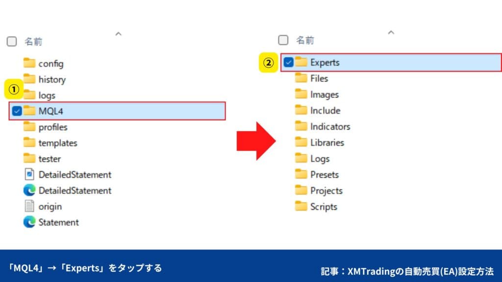 XMの自動売買設定方法