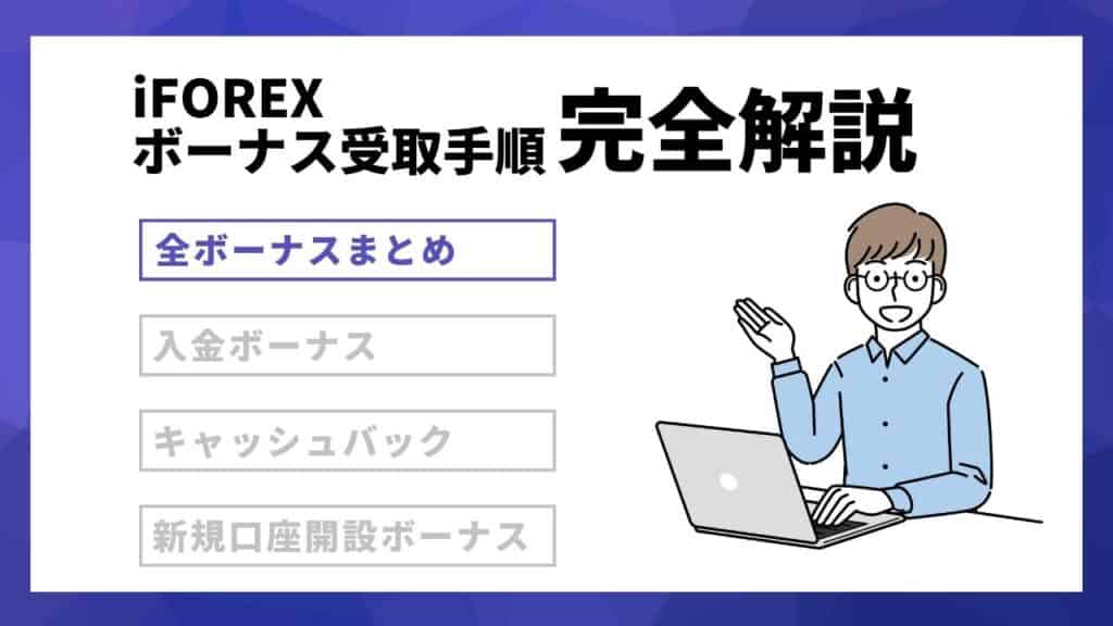 【iFOREX（アイフォレックス）全ボーナスまとめ】口座開設から入金・出金手順まで