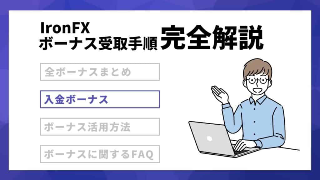 IronFXの100％シェアリングボーナス