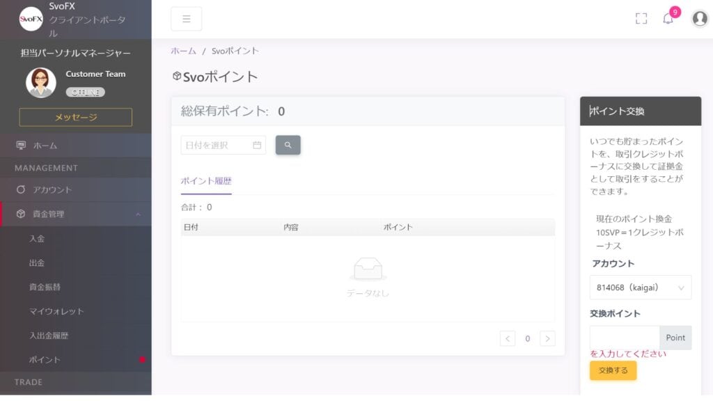 SvoFXの口座開設方法と口座開設ボーナス受け取り手順