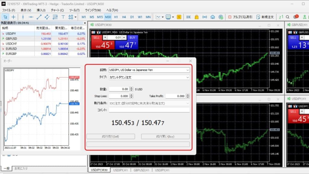 easyMarkets（イージーマーケッツ）の使い方｜MT4/MT5の注文・決済方法【PC】