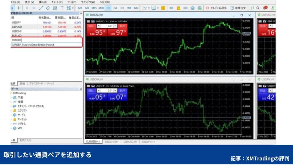 XMトレーディングの使い方｜MT4/MT5の注文・決済方法【PC】